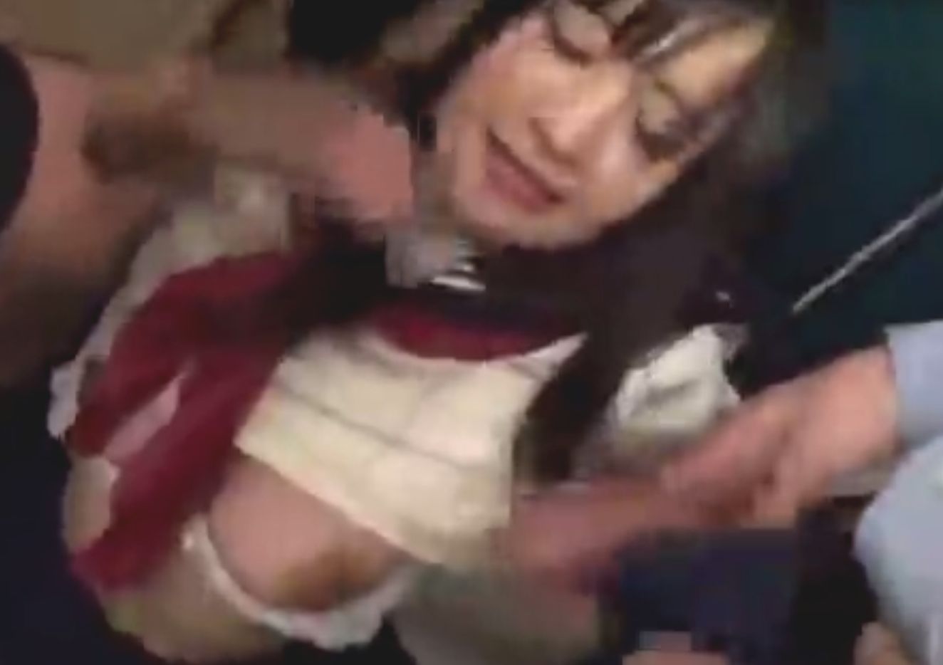 【長編】痴漢を妨害してきた正義感の強い女子校生もまとめて鬼畜レイプ！