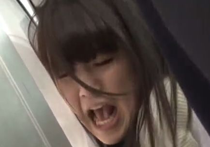 【長編】必死に抵抗する女子校生を壁に押し付け鬼畜中出しレ●プ！
